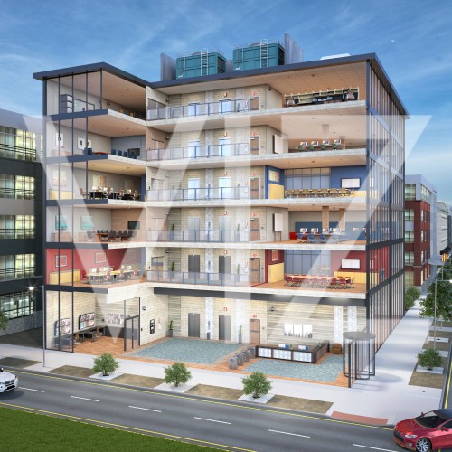 HBC_Office-Cutaway_Rendering