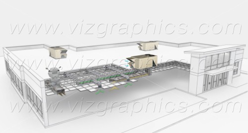 VIZ Graphics - Building Cutaway Rendering