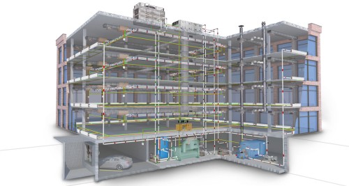 VIZ Graphics - HVAC Components Cutaway Rendering