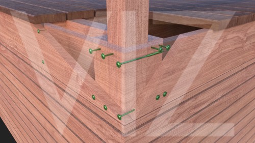 SPAX-Screws-Technical-Cutaway-Deck-Post