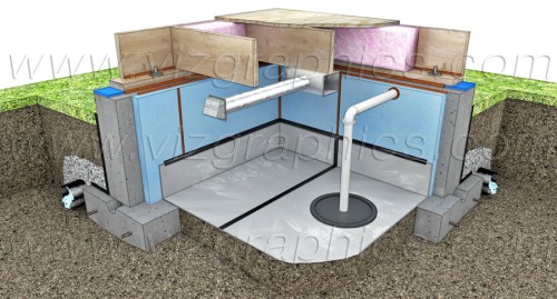 VizGraphics-technical_illustration_crawl_space_section_cutaway_rendering